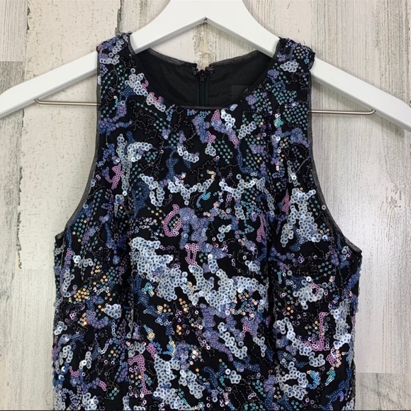 Aiden by Aiden Mattox Sequin A-Line Mini Dress - Picture 3 of 11